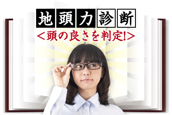 元々、アタマの出来は良いんです☆地頭力診断テスト