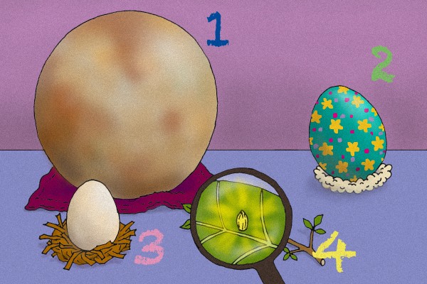 【画像性格占い】直感でサクッと診断「不思議な卵、育てるならどれ？」