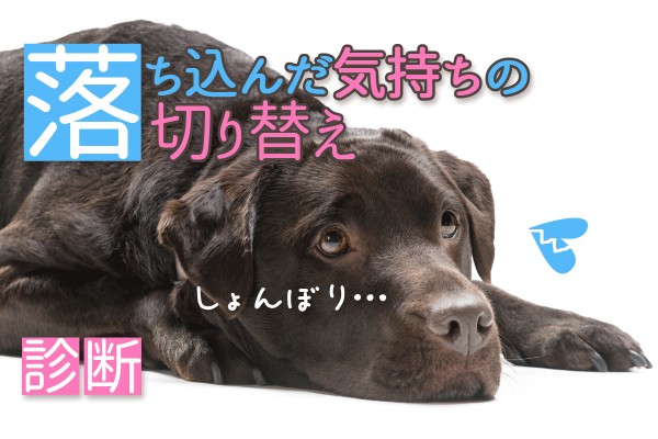 どうしようもなく失敗した時、ヘコんでしまった時…「落ち込んだ気持ちの切り替え診断」