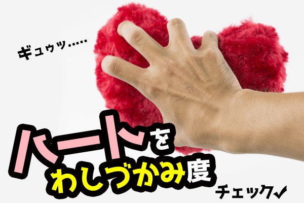 あなたにメロメロ「ハートをわしづかみ度チェック」