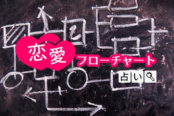 恋愛傾向がバッチリわかる！「恋愛フローチャート占い」