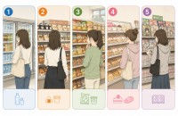 コンビニで最初に向かう場所診断