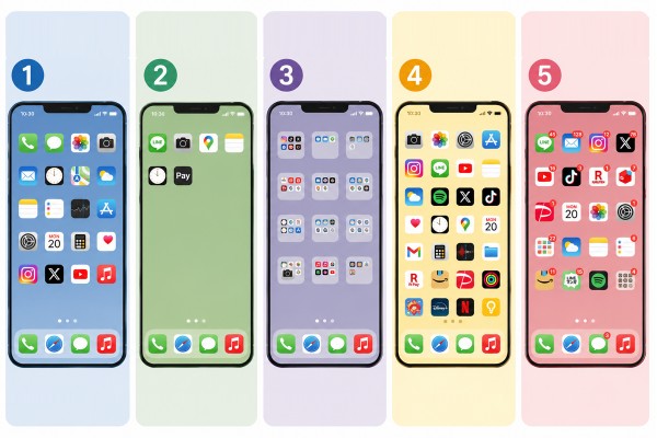 スマホのホーム画面診断