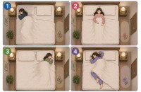 ベッドでどの位置で寝る？診断